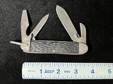 Antique 1940'S CAMILLUS NEW YORK USA Scout Utility Knife picture