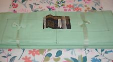 Pair Vintage Cotton Sheets & Pillowcase with Ladder Work 1950s NEW Harmony  picture