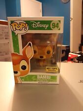 Funko Pop Flocked Bambi #94 Hot Topic Exclusive Disney picture