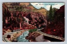 Belden CO- Colorado, Eagle River Canon, Antique, Vintage c1915 Souvenir Postcard picture