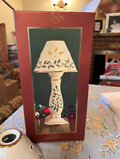 Lenox Holiday Candlestick Lamp (Still in Box) picture
