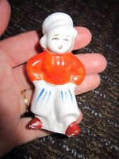 Little Dutch Boy Vintage Collectible Figurine Ceramic 2.5