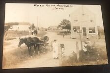 Vintage Postcard 1912 Rural Life & Transport Massachusetts Written & Mailed picture