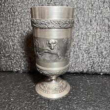 MULLINGAR Pewter Hunting Dog  Cup Ireland picture