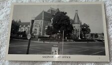 Old Photo Postcard Post Office in Saginaw, Michigan picture
