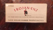 Vintage Trojan-enz Rolled Rubber Prophylactics No. 100 2 Inside picture