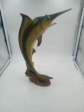 Vintage Hand painted Marlin picture