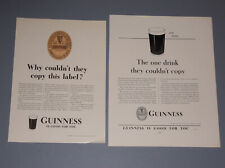 3 1934-1935 GUINNESS ADS GUINNESS STOUT MALT BEVERAGE ADS picture