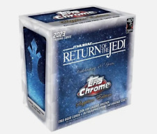 2023 Topps Chrome Sapphire Star Wars Return of the Jedi Factory Hobby Box New picture