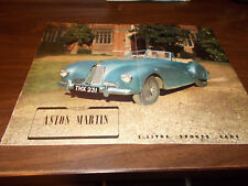 1949 Aston-Martin Original Sales Brochure picture