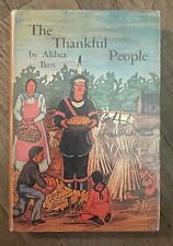 THE THANKFUL PEOPLE-CLASSIC NATIVE AMERICAN-DICK WEST, ILLUS.-HB DJ + MYLAR-VG picture