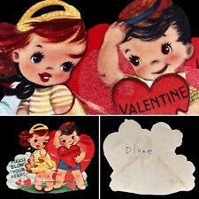 Antique Die-Cut Valentine's Day Card 