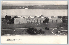Undivided Back Postcard~ Panoramic View~ Fort Marion~ St. Augustine, Florida picture