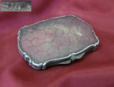 19C. IMPERIAL RUSSIA ANTIQUE SILVER LADIES COMPACT POWDER BOX picture