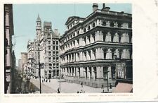 PHILADELPHIA PA - Chestnut Street and Post Office Postcard - udb (pre 1908) picture