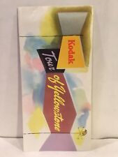 1956 Kodak TOUR OF YELLOWSTONE National Park Guide Camera Film Travel Brochure picture