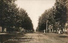 RPPC Centralia,WA Tree Lined Residence Street Lewis County Washington Postcard picture