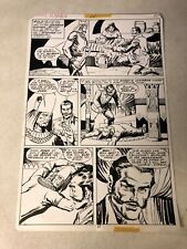 SHE original art MARVEL CLASSICS #24 LEO DYING bow before the queen 1977 HAGGARD picture