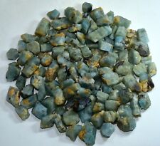800 GM Transparent Faceted Natural High Quality Blue AQUAMARINE (BERYL) Crystals picture