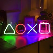 NEW LED Playstation Video Game Room Light Neon USB Powered Sign for Wall Decor picture