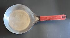 Vintage Cowboy RED handle Camp Cooking Frying pan, 8 inch, 16”  overall picture