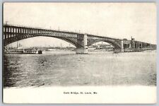Postcard Eads Bridge St Louis Missouri C7 picture
