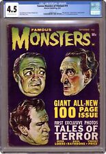 Famous Monsters of Filmland Magazine #19 CGC 4.5 1962 0348355003 picture