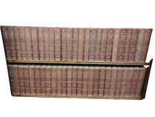 Antique 1909-10 1ST EDITION HARVARD CLASSICS Five Foot Shelf Of Books 50 Vol Set picture