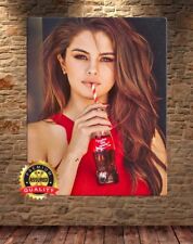 Selena Gomez - Pepsi - Rare - Metal Sign 11 x 14 picture