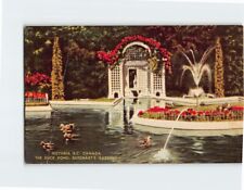 Postcard The Duck Pond, Butchart Gardens, Victoria, Canada picture