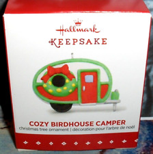 Cozy Birdhouse Camper`2015`Miniature-Ware Do Birds Rest-Hallmark Tree Ornament- picture