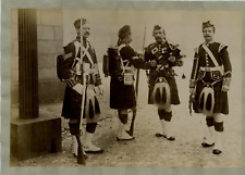 G.W. W. UK, Gordon, Highlanders Vintage Albumen Print, UK Album Print picture