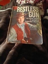 RESTLESS GUN #1 FOUR COLOR #934 1958 JOHN PAYNE COVER silver age western tv show picture