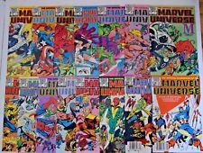 OFFICIAL HANDBOOK OF THE MARVEL UNIVERSE (1983) 15 ISSUE COMPLETE SET 1-15 picture