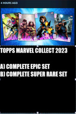 ⭐TOPPS MARVEL COLLECT TOPPS SHOWCASE GAMBIT SERIES 3 COMPLETE SETS [30/30]⭐ picture