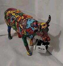 Cow Parade Moo York Celebration Art Large Resin By Billy Item #46358 picture