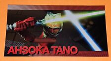 2009 Topps Star Wars Clone Wars Widescreen Ahsoka Tano Foil Character  picture