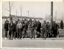 LD295 Original Photo WPA WORKERS CHICAGO ILLINOIS Works Progress Administration picture
