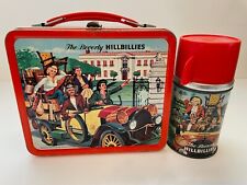 Vintage 1963 The Beverly Hillbillies Aladdin Metal Lunchbox & Thermos picture