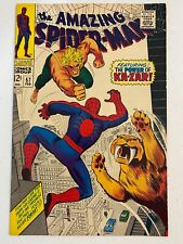 Amazing Spider-Man #57 (1967) Marvel Silver Age Ka-Zar - John Romita Cover FN/VF picture