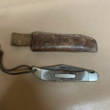 Vintage Antique Folding Pocket Knife Old Timer Schrade 1250T READ picture