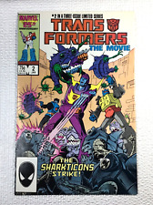 1987 G1 Transformers: the Movie #2 Movie adaptation #2 of 3 series MARVEL Comics picture