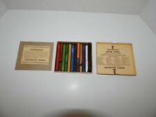 12 Color Sticks - Vintage NUPASTEL Art - Eberhard Faber - U.S.A. - No. 263 picture