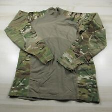 Army Combat Shirt Men Medium Green Camo FR Flame Resistant Military Soldier A1 picture