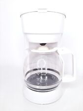 Mainstays 12 Cup Drip Coffee Maker White Model 512841 w/ 150 Brew Rite Filters picture