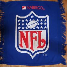 Vtg Football Lap Stadium Throw Blanket Nabisco NFL 3 Strike NY Super RARE  picture