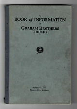 Original 1926 Dodge Cars And Graham Brothers Trucks Owner's Manual picture