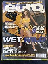 Lowrider Euro Magazine -AUG-SEPT 2003- Rare - Import Madness Sexy Girls picture
