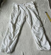 US Army Trousers Snow Camouflage White - LARGE LONG 8415-00-935-0575 picture