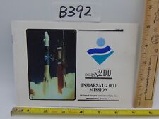 Nasa Space Program Shuttle Delta 200 Book Inmarsat 2 Mission Mcdonnell Douglas picture